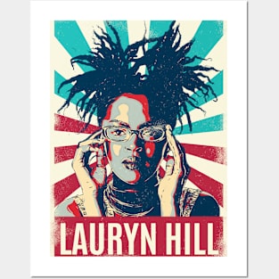 Vintage Retro Lauryn Hill Posters and Art